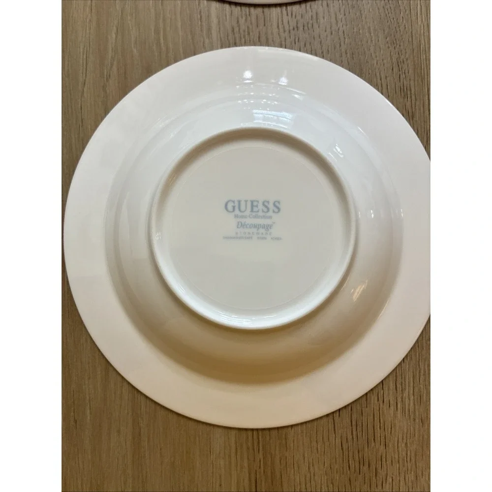Guess Home Collection Decoupage Bowl Lot Of 5 9